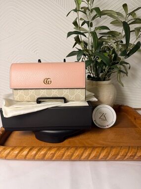 Gucci GG marmont continental wallet